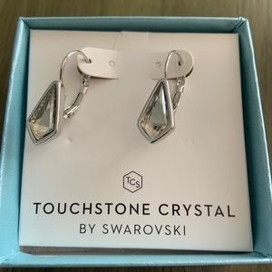 Touchstone Crystal by Swarovski Kite Earrings